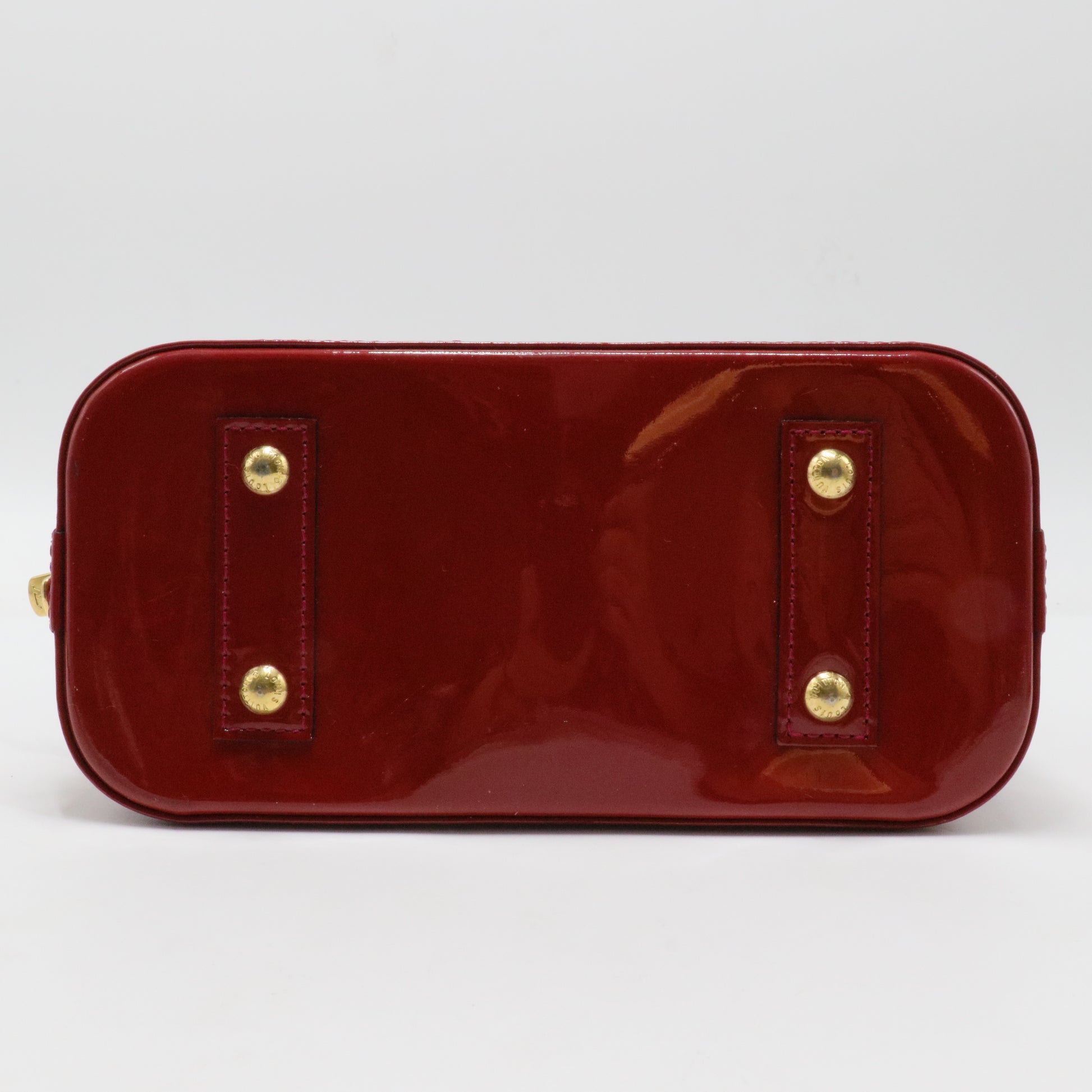 Alma Handbag Monogram Vernis BB