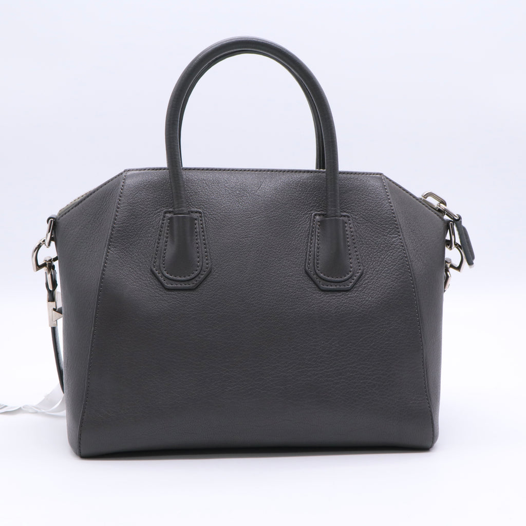 Givenchy Black Sugar Goatskin Small Antigona Bag twins B20905