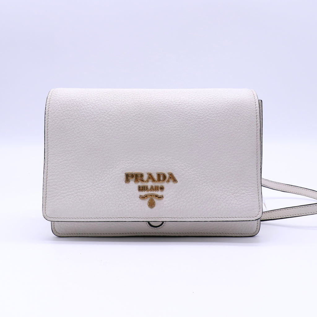 Prada Vitello Phenix Crossbody Bag twins B21679