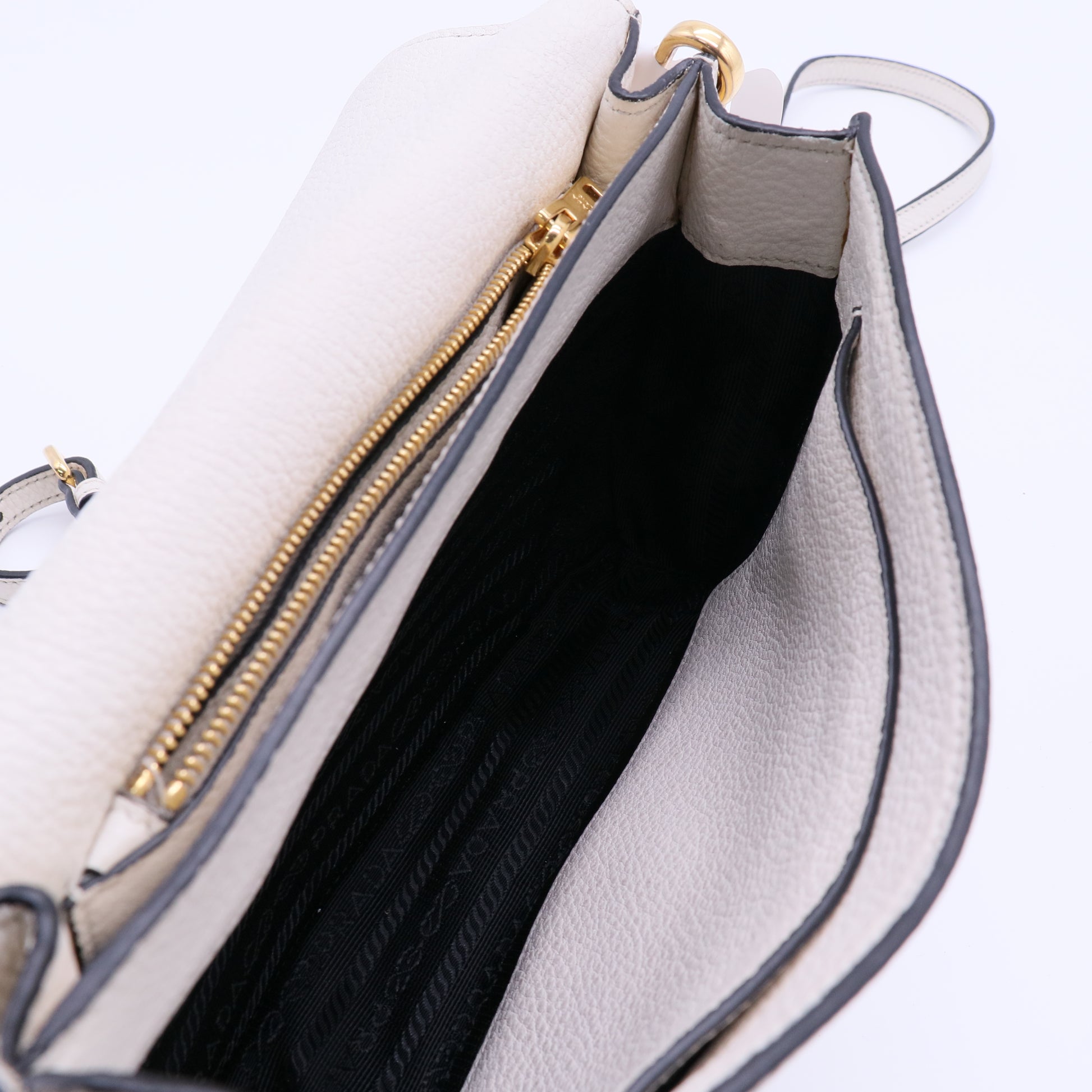 Prada Vitello Phenix Crossbody Bag twins B21679