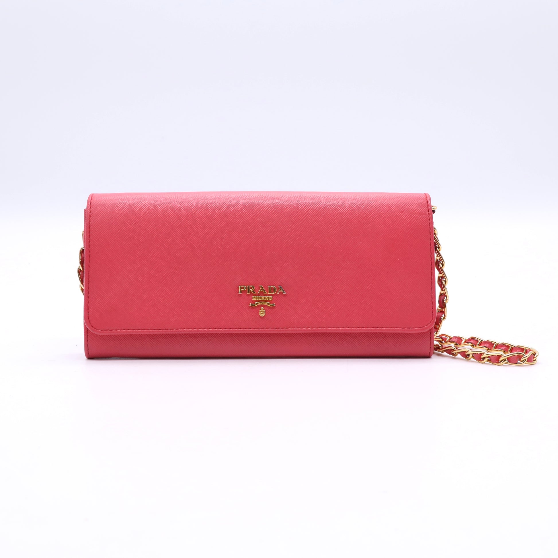 Saffiano Lux Leather Continental Wallet Twins W20685