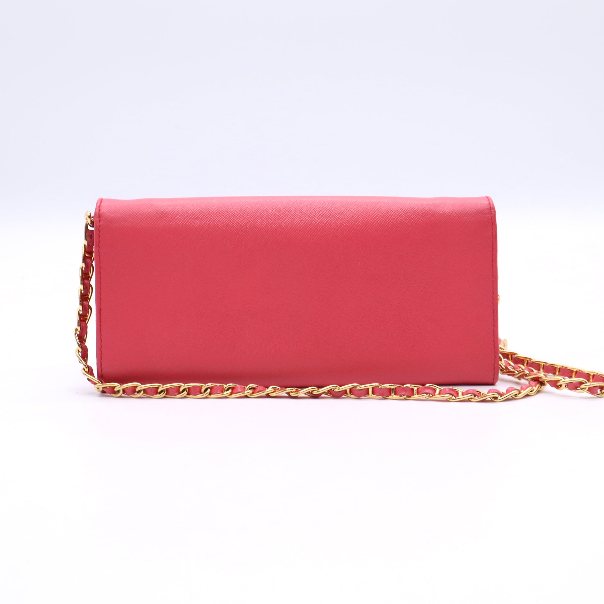 Saffiano Lux Leather Continental Wallet Twins W20685