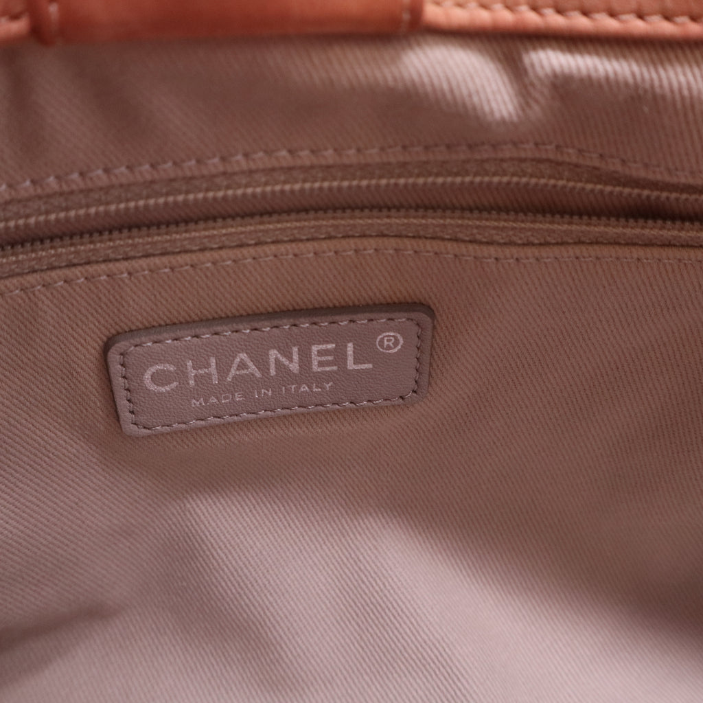 CC Sea Hit Tote Quilted Iridescent Calfskin Small