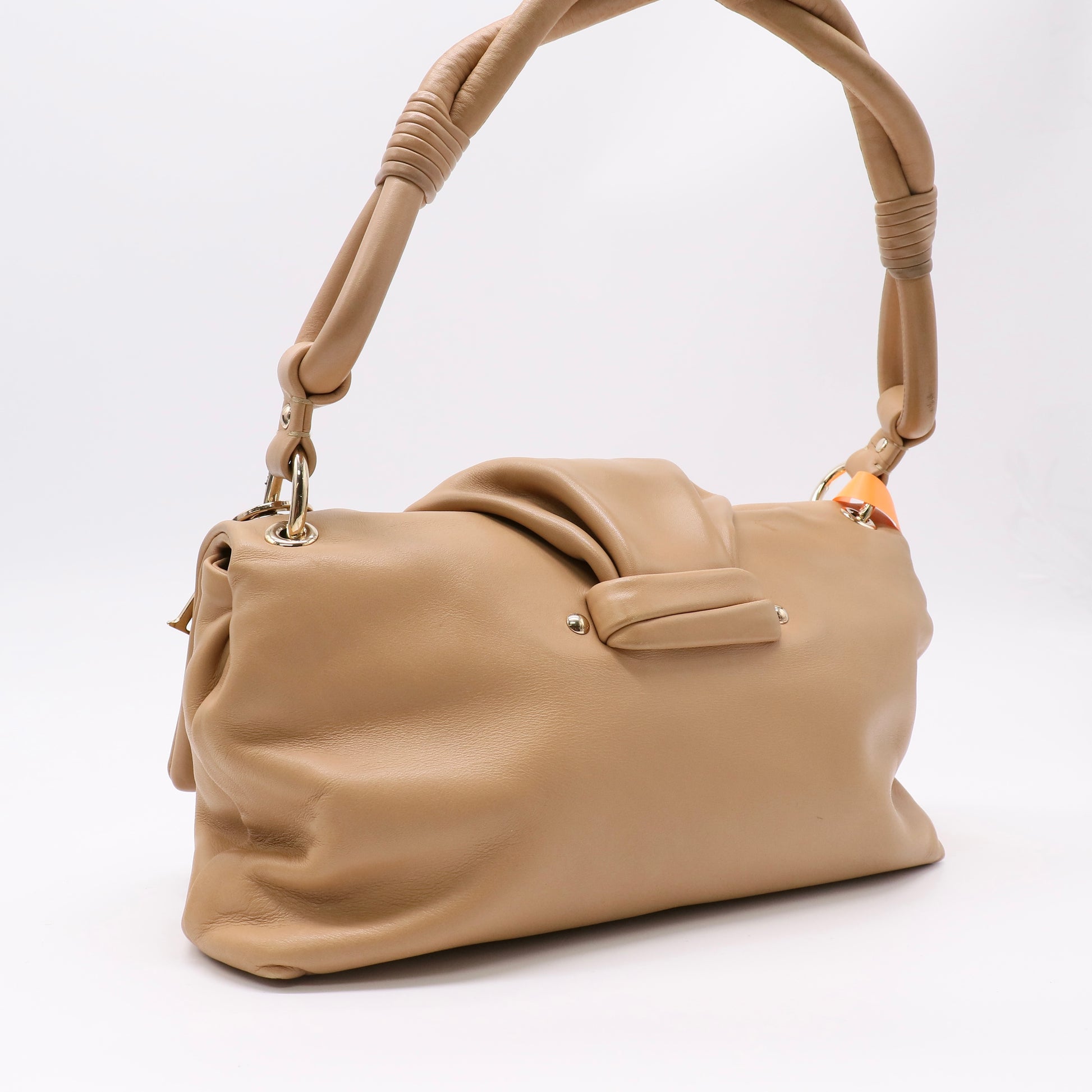 Christian Dior Demi Lune Flap Bag Leather twins LDZ457