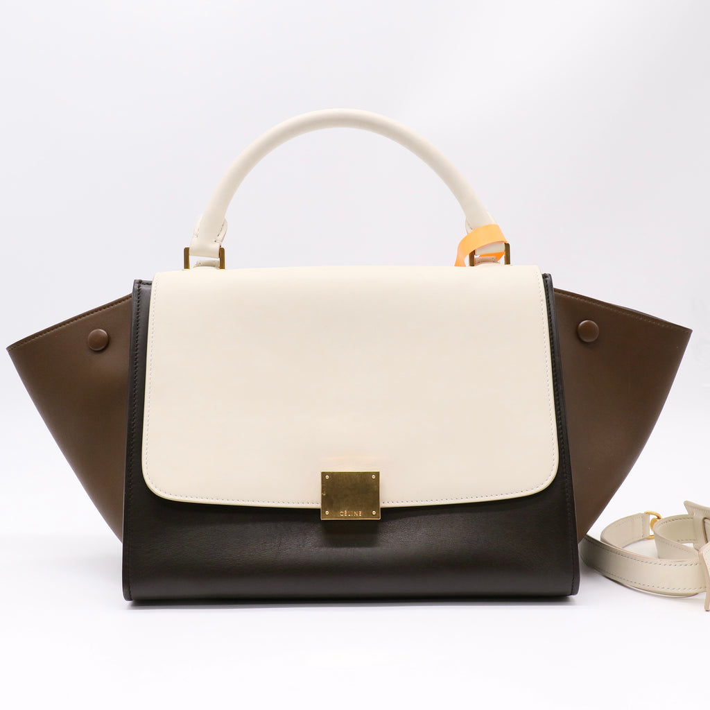 Tri-Color Trapeze Handbag Twins LDZ266