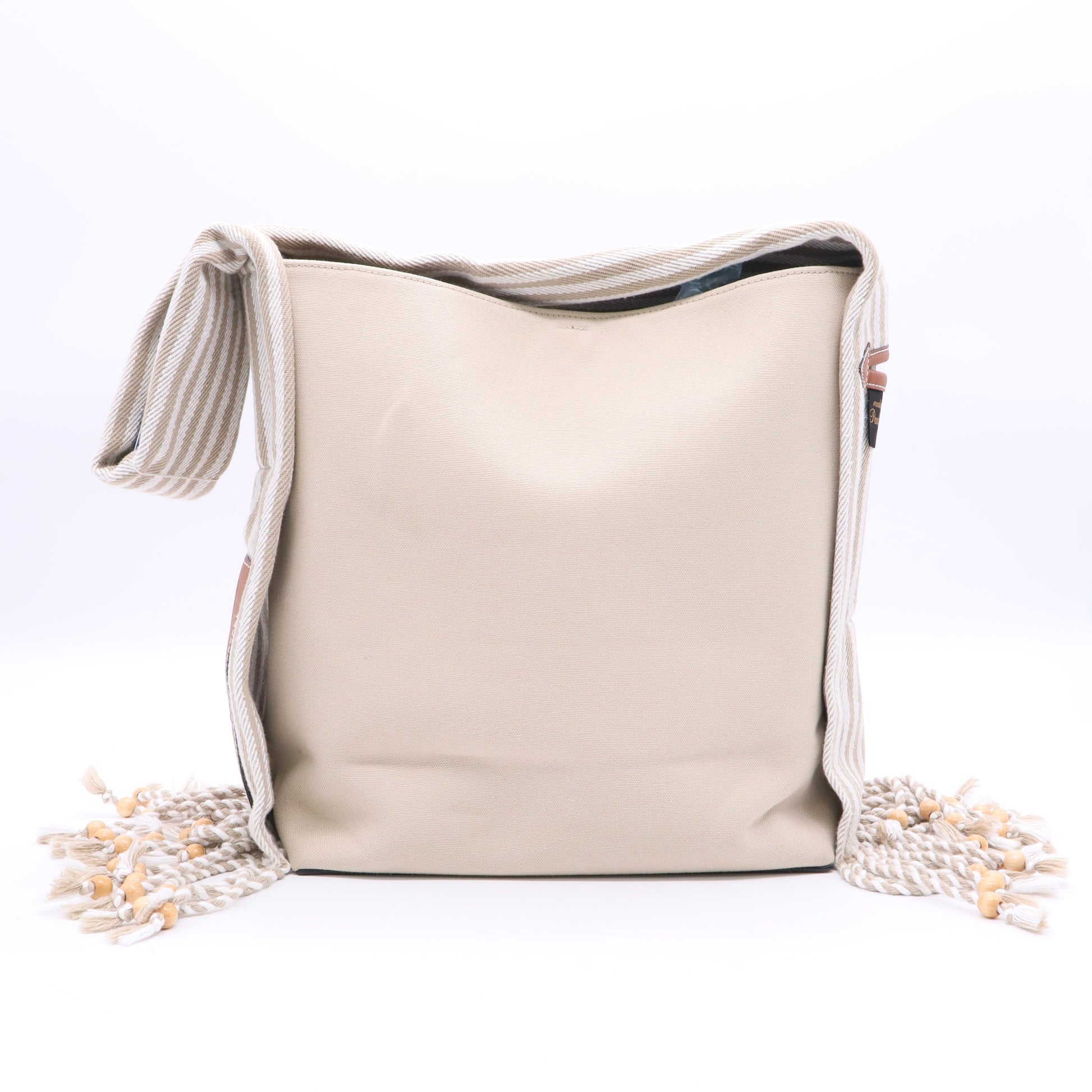 Loewe Paula's Ibiza 2017-2019 Seasonal Collection  Striped Scarf Shoulder Bag twins LDJ3505