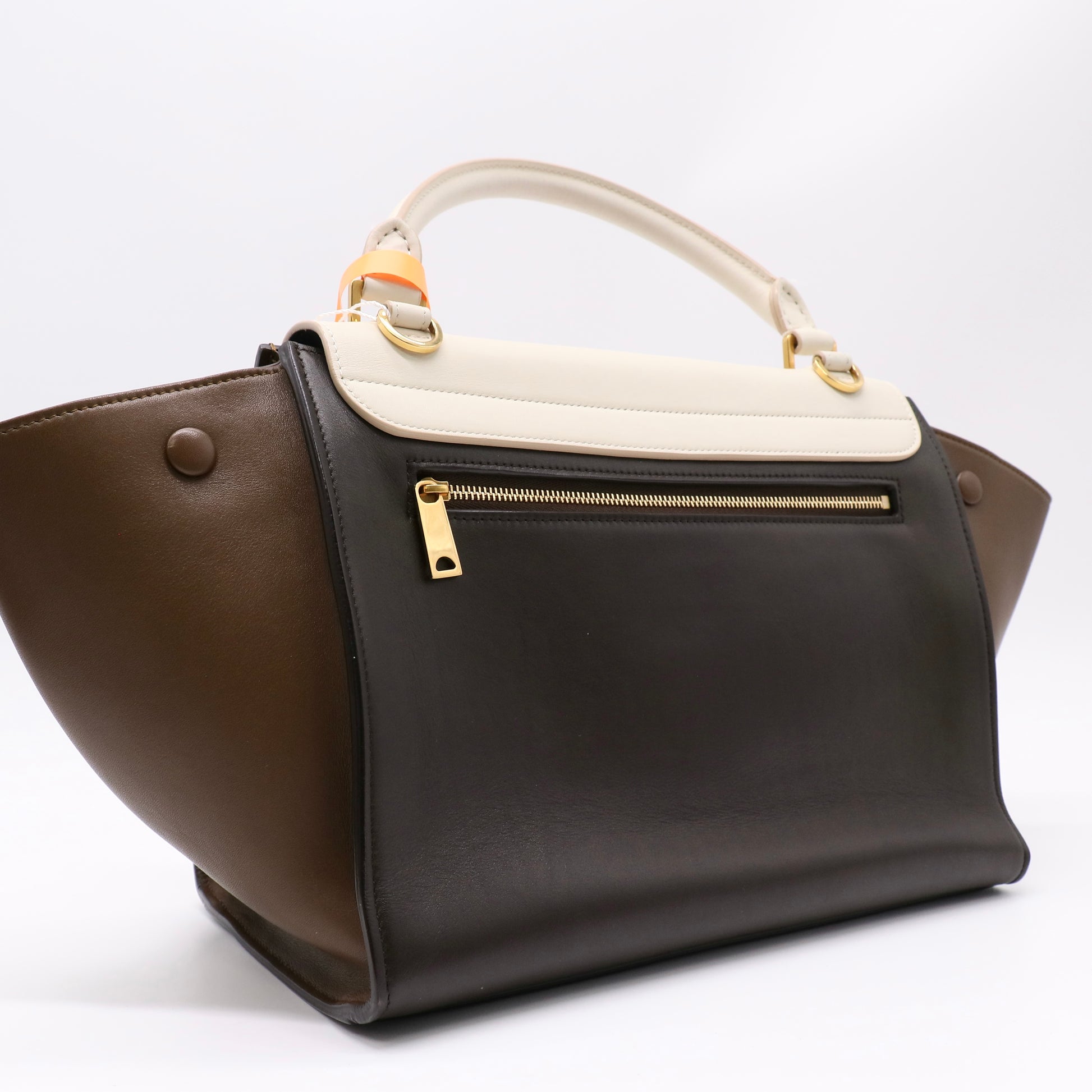 Tri-Color Trapeze Handbag Twins LDZ266
