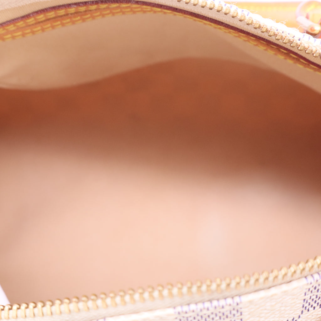 Louis Vuitton Damier Azur Canvas Speedy twins