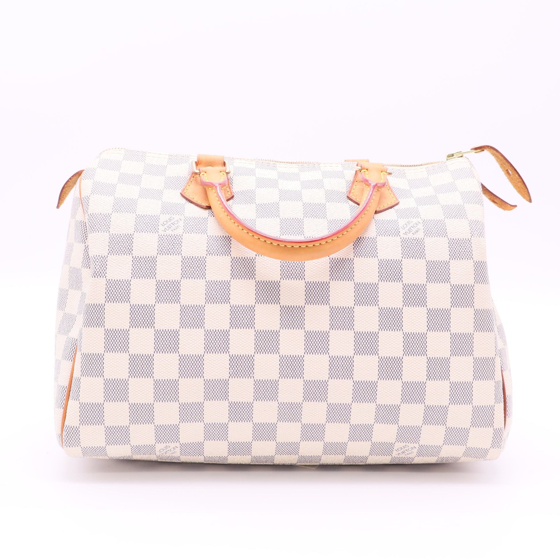 Louis Vuitton Damier Azur Canvas Speedy twins