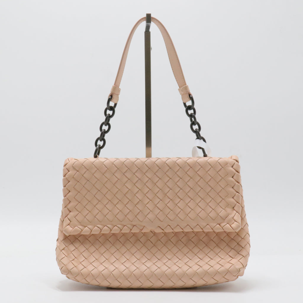 Olimpia Shoulder Bag Intrecciato Nappa Small
