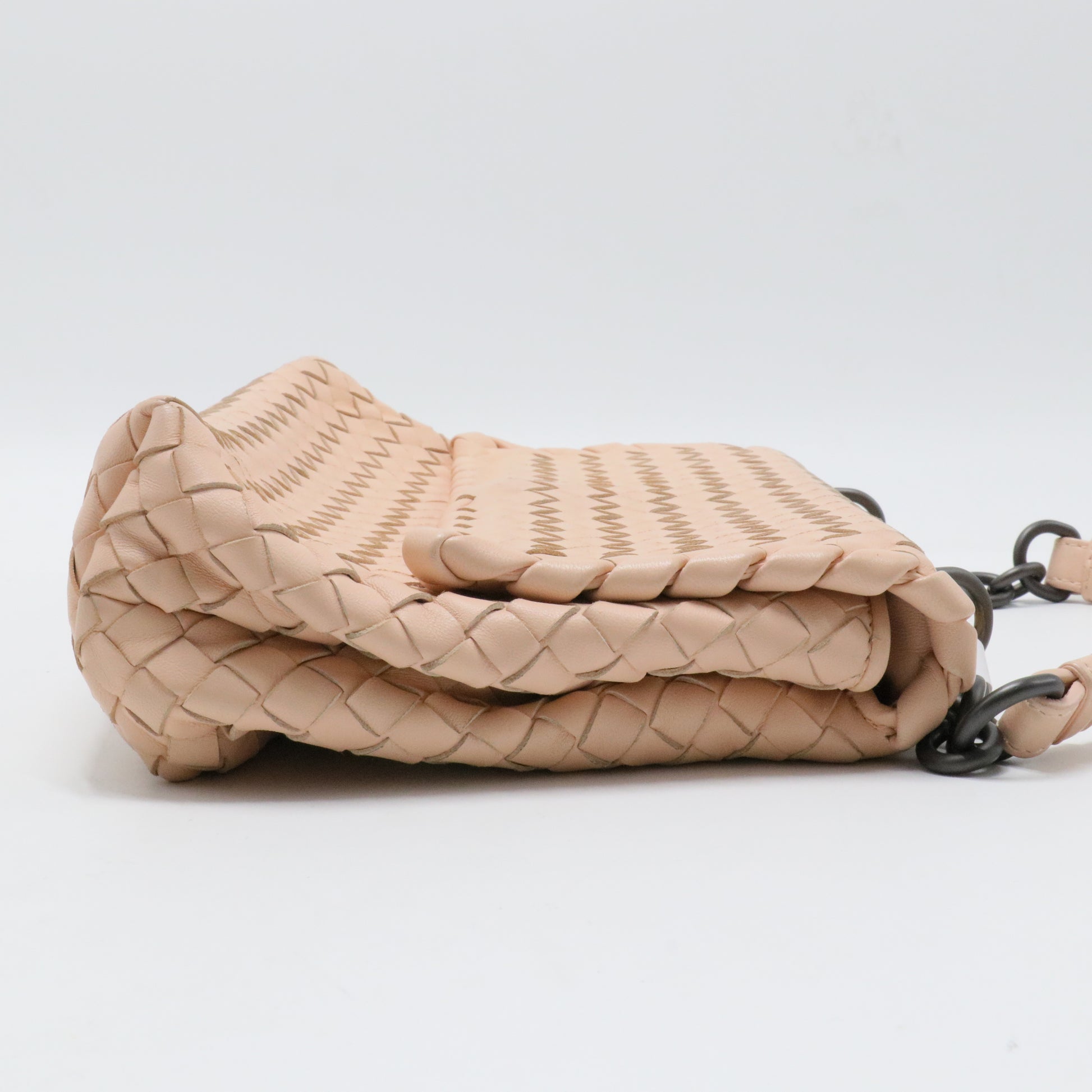 Olimpia Shoulder Bag Intrecciato Nappa Small