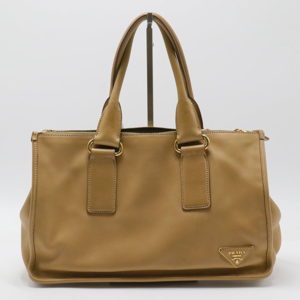 Enameled Metal Top Handle Bag