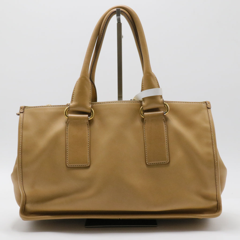 Enameled Metal Top Handle Bag