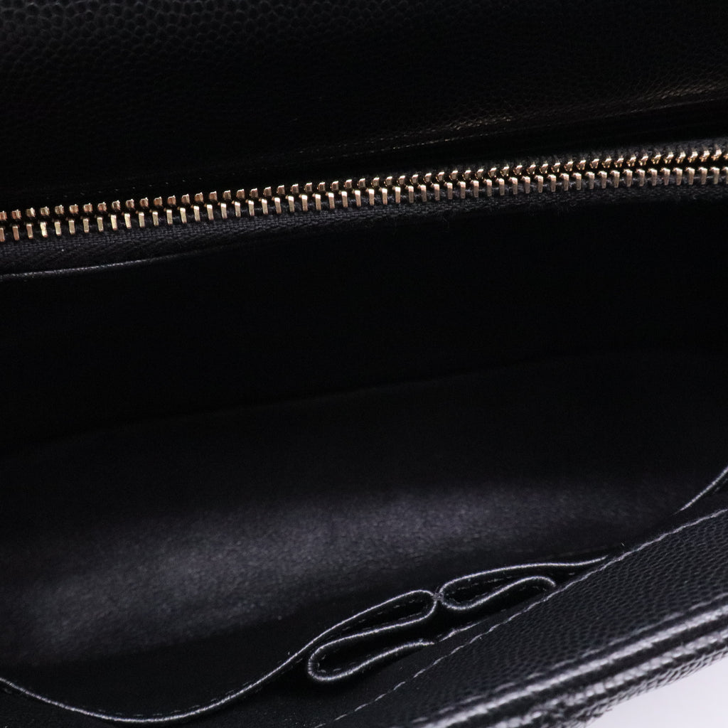 Chanel Caviar Quilted Coco Handle Flap Black twins LDJ3488
