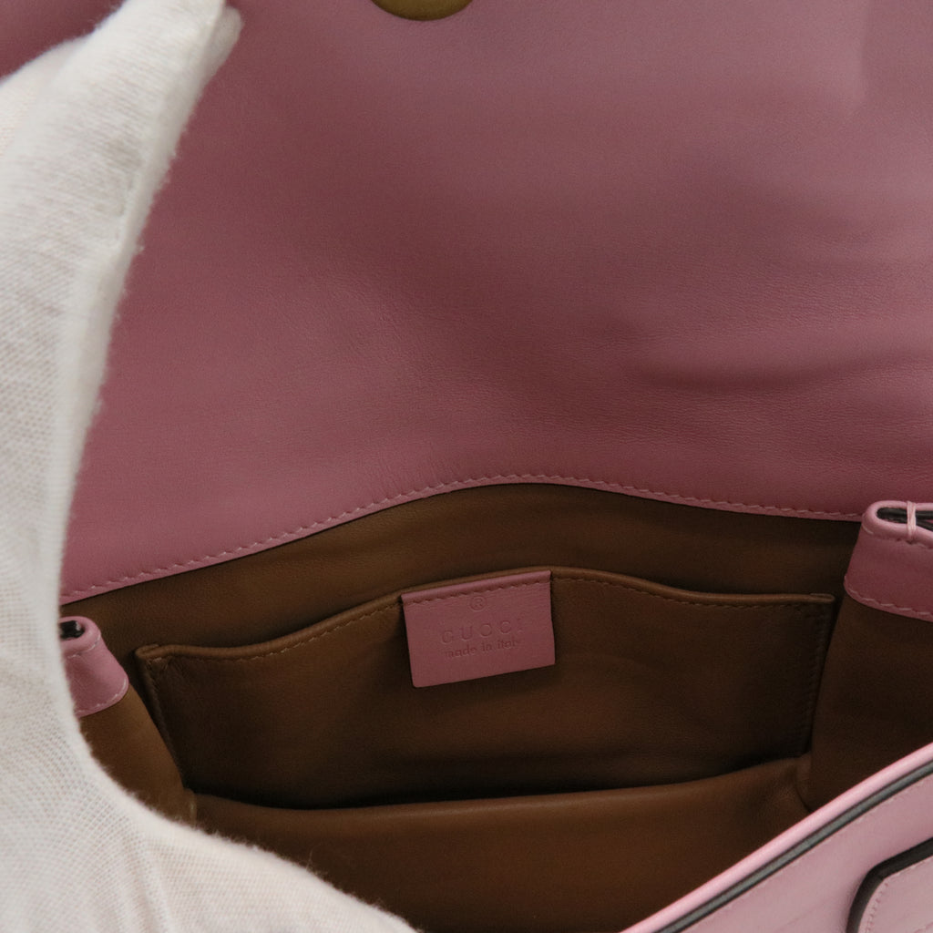 Broadway Pearly Bee Shoulder Bag Embellished Leather Mini