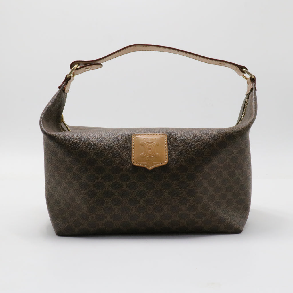 Macadam Brason Embossed Leather Vanit Bag