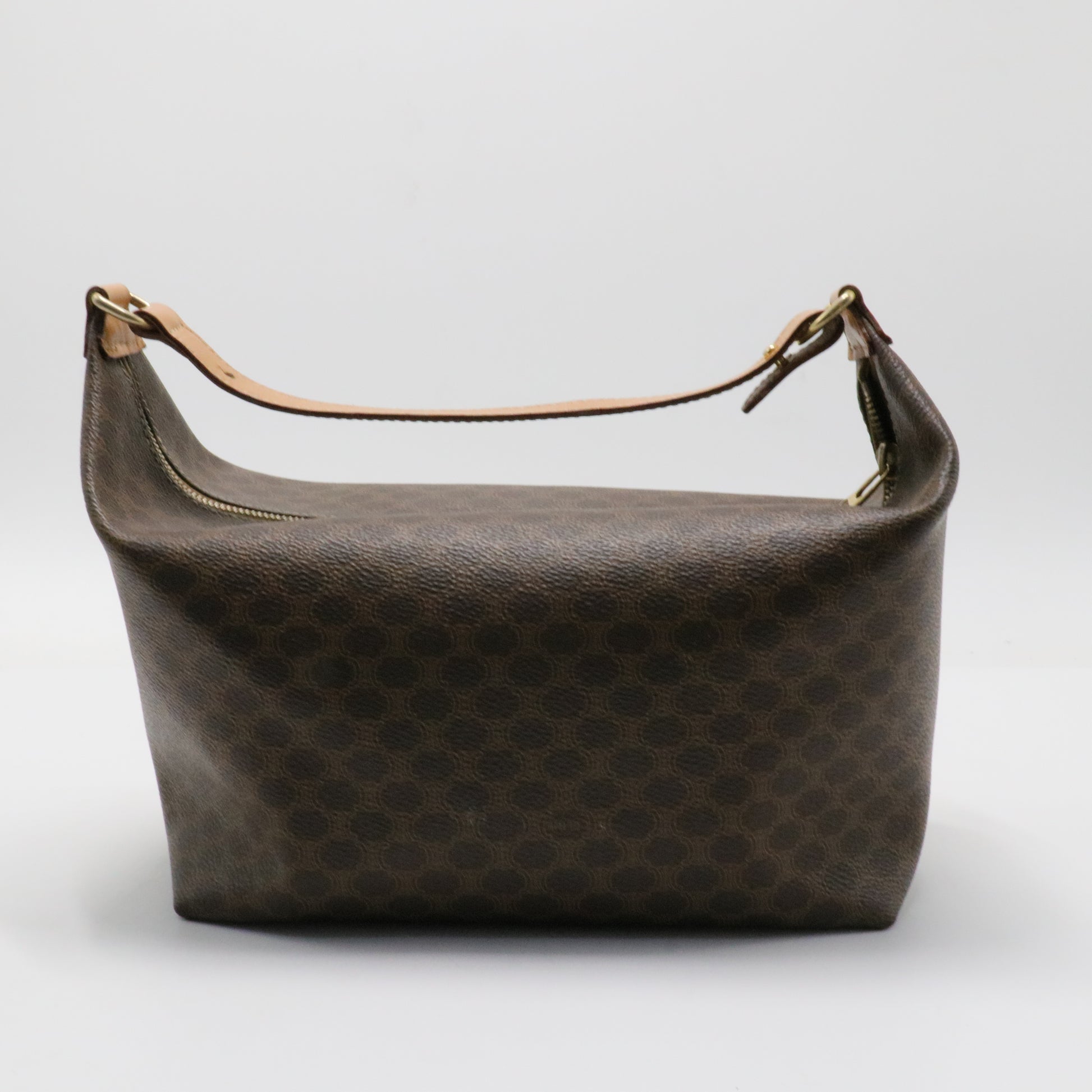 Macadam Brason Embossed Leather Vanit Bag
