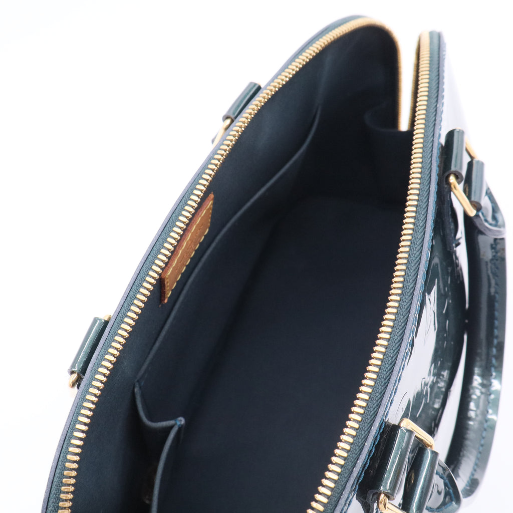 Alma Handbag Monogram Vernis PM