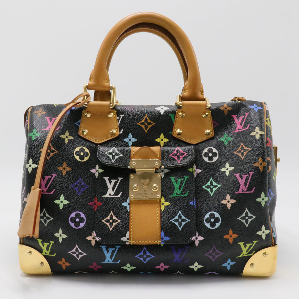 Speedy Handbag Monogram Multicolor 30