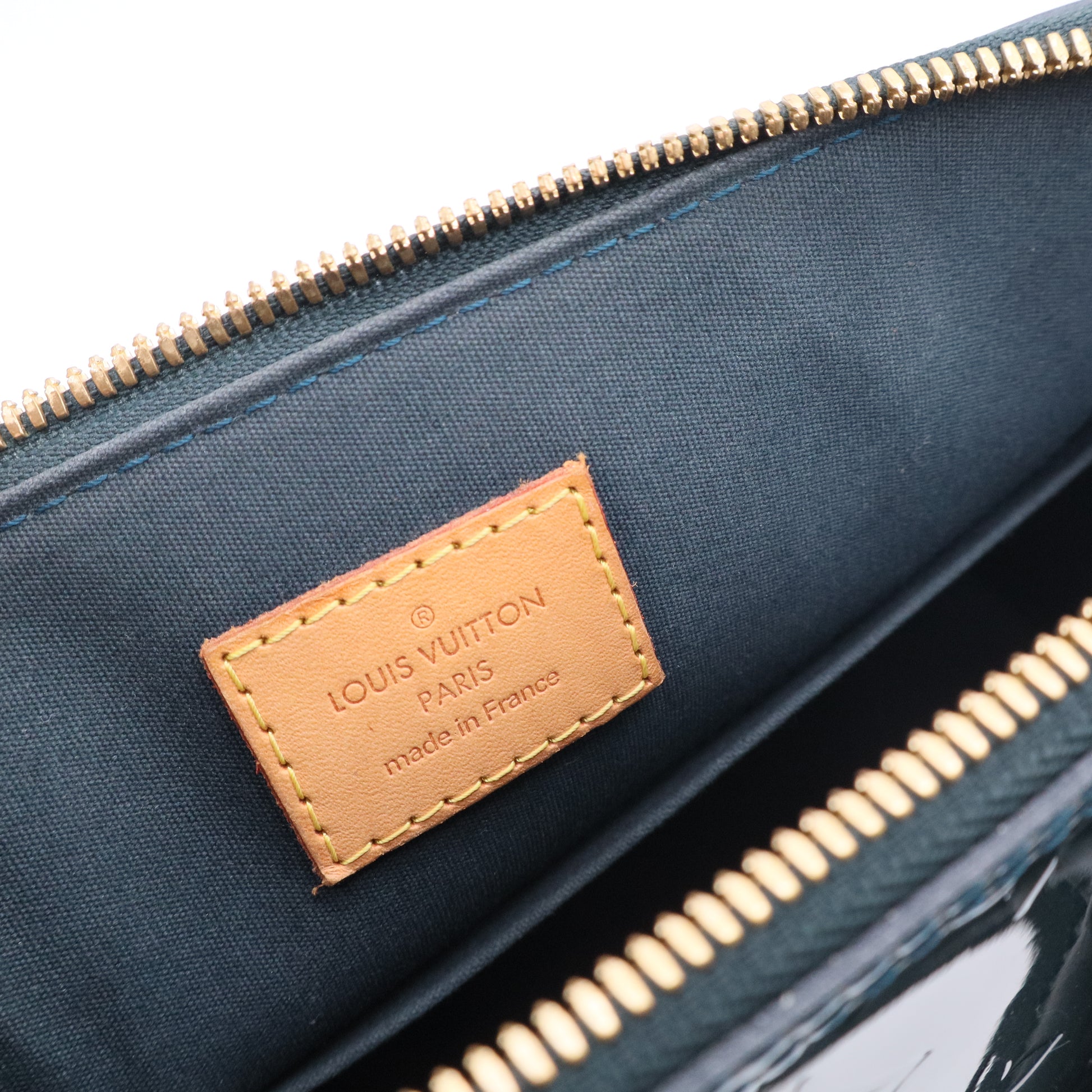 Alma Handbag Monogram Vernis PM
