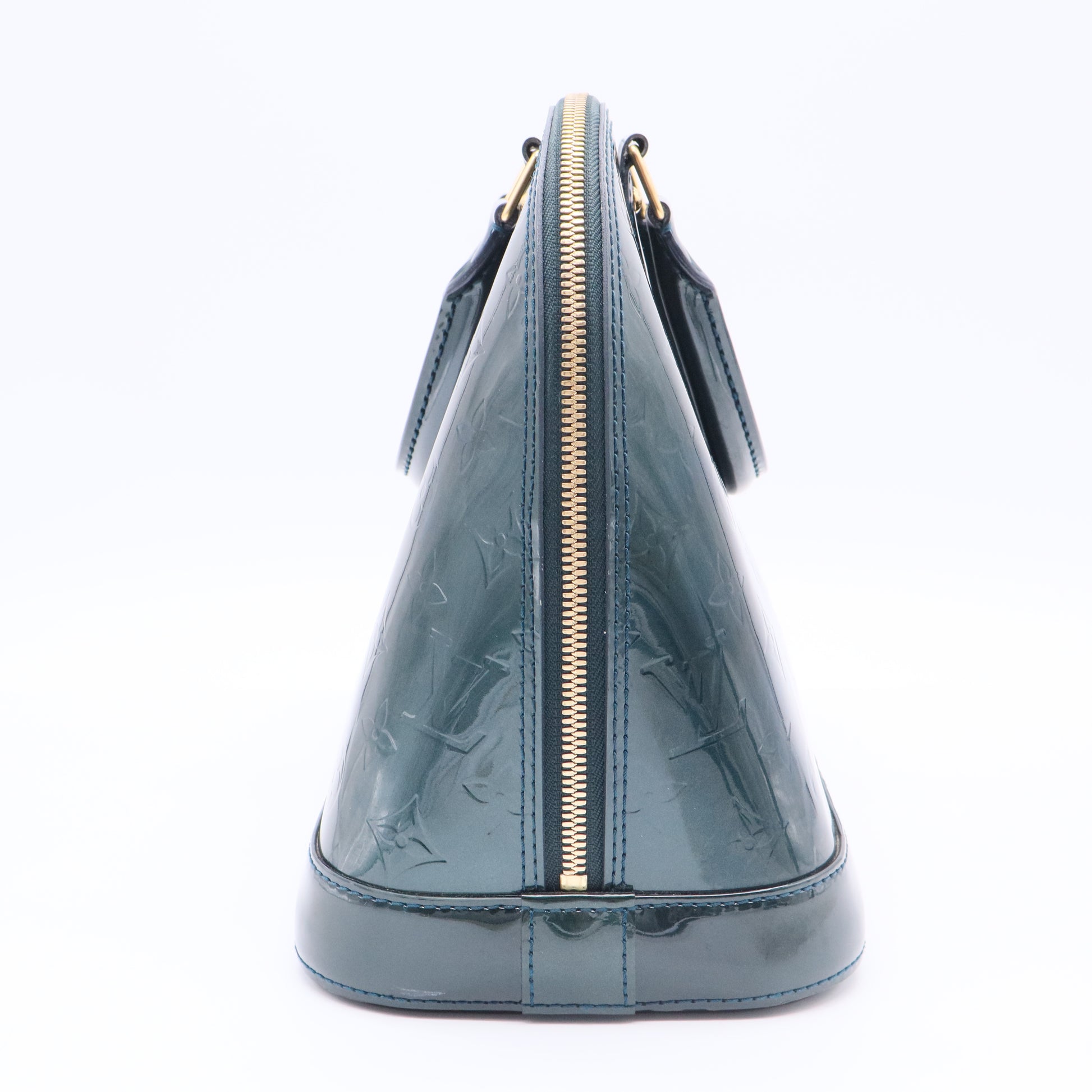 Alma Handbag Monogram Vernis PM