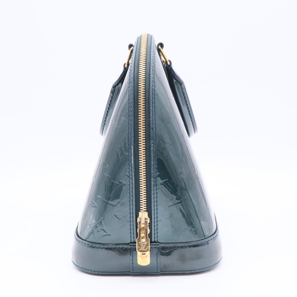Alma Handbag Monogram Vernis PM