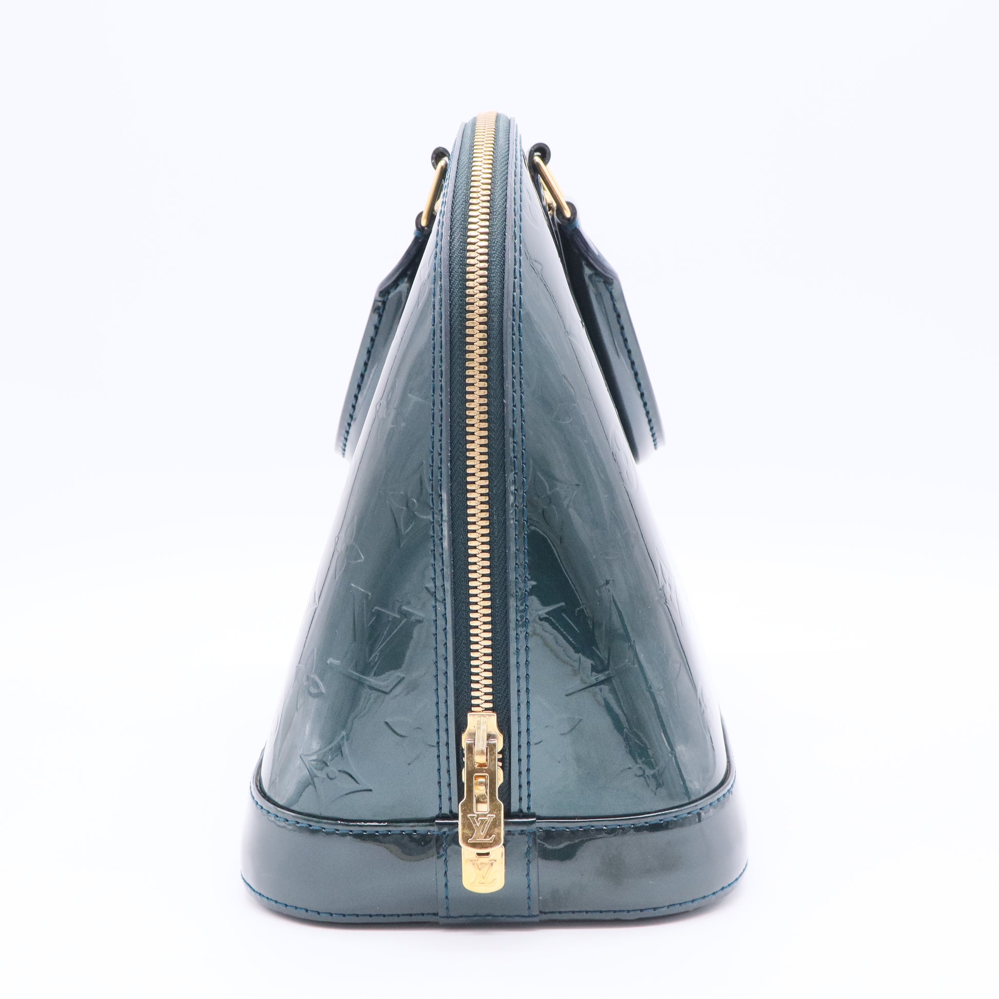 Alma Handbag Monogram Vernis PM