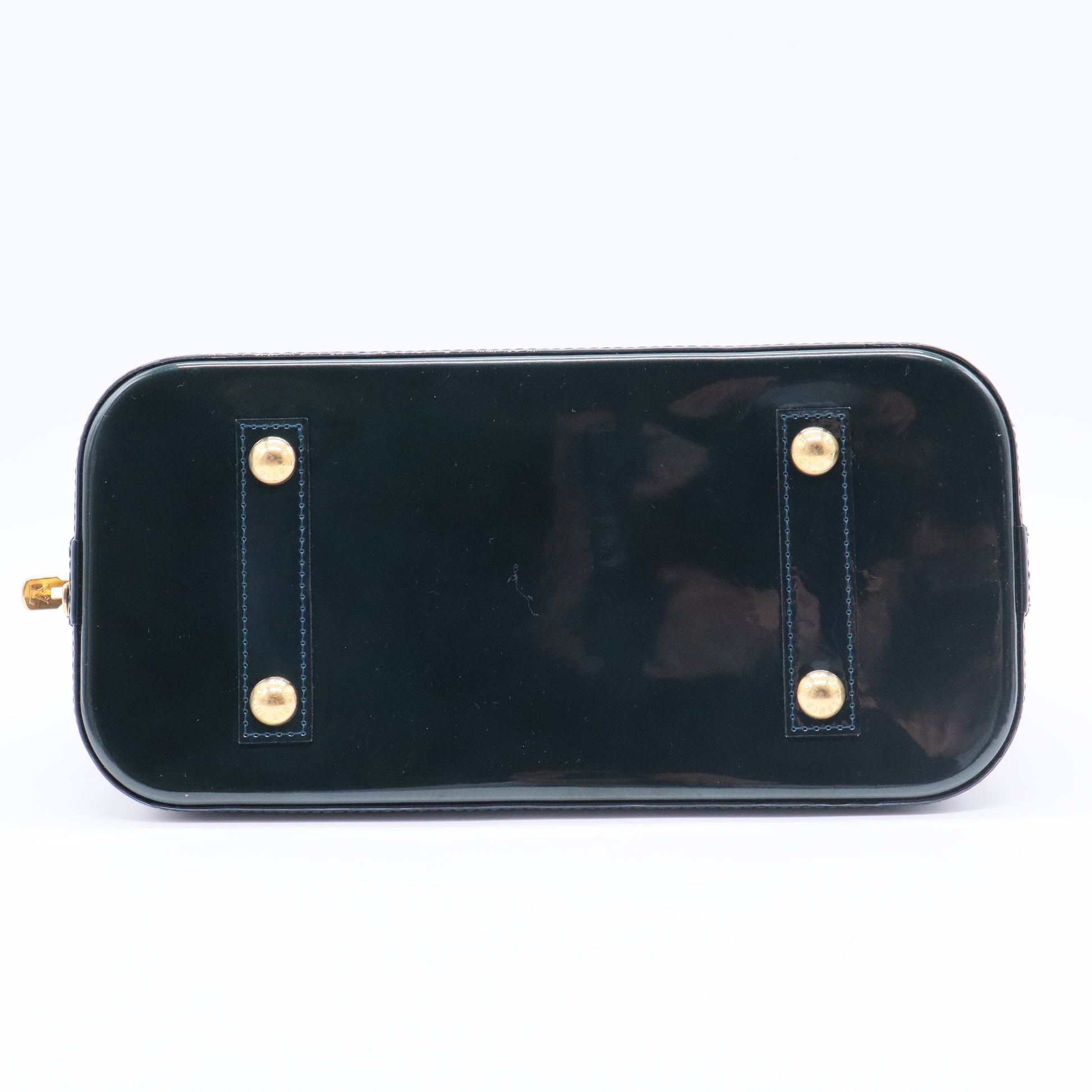Alma Handbag Monogram Vernis PM