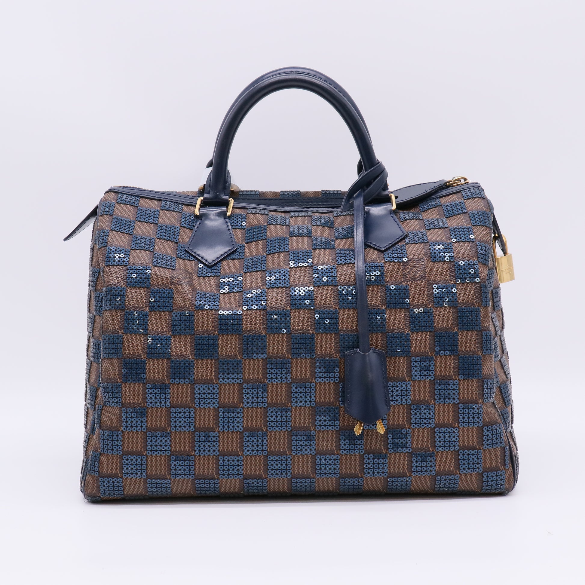 Louis Vuitton Damier Paillettes Speedy 30 twins B22889