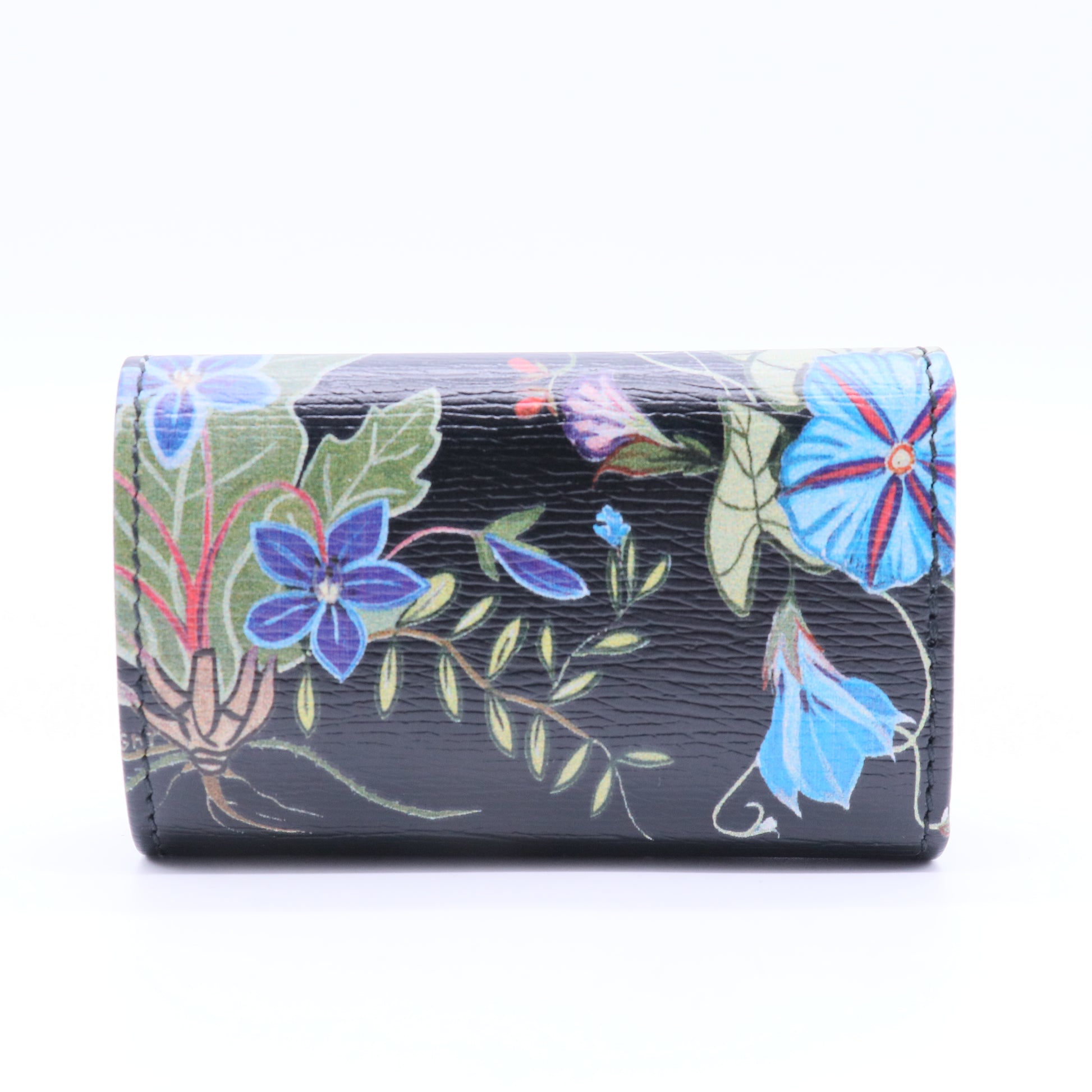 Key case with GG floral print