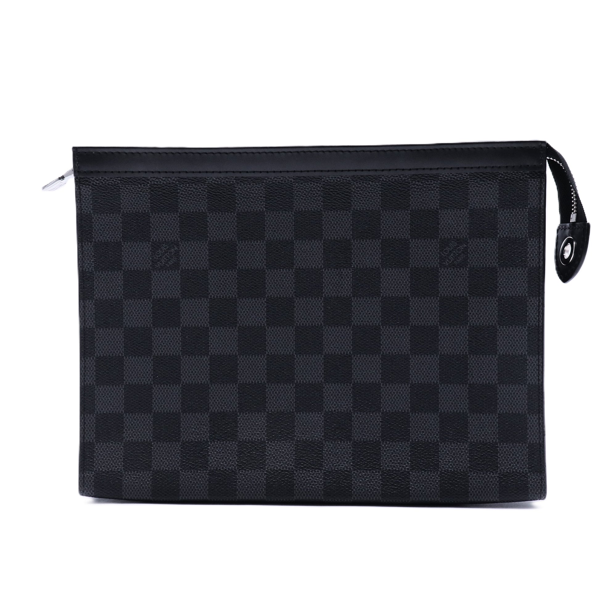 Pochette Voyage Damier Graphite clutch bag