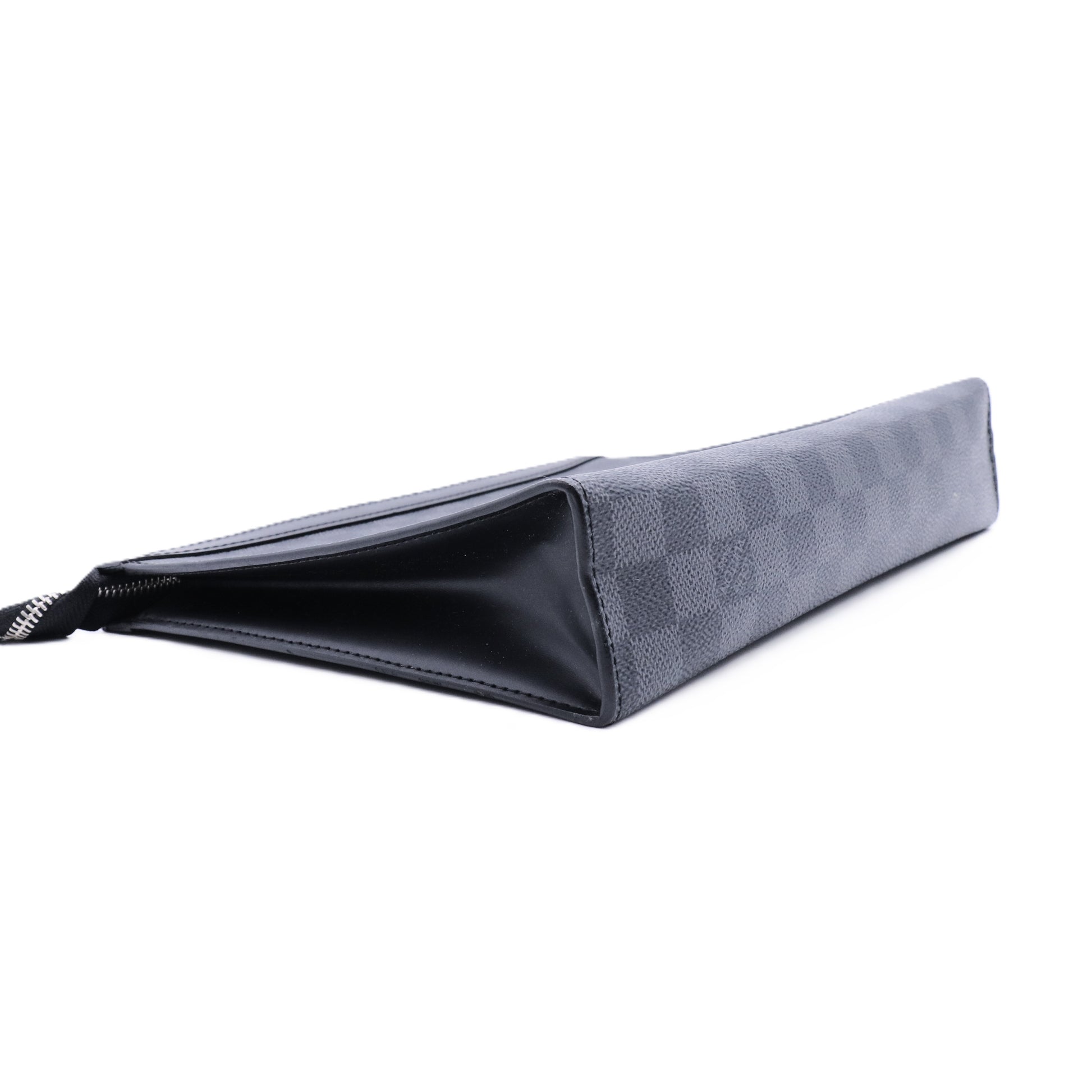 Pochette Voyage Damier Graphite clutch bag