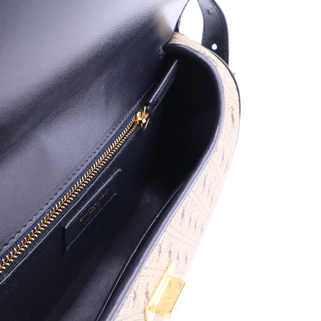 Flap Satchel Monogram All Over Canvas and Leather B20151