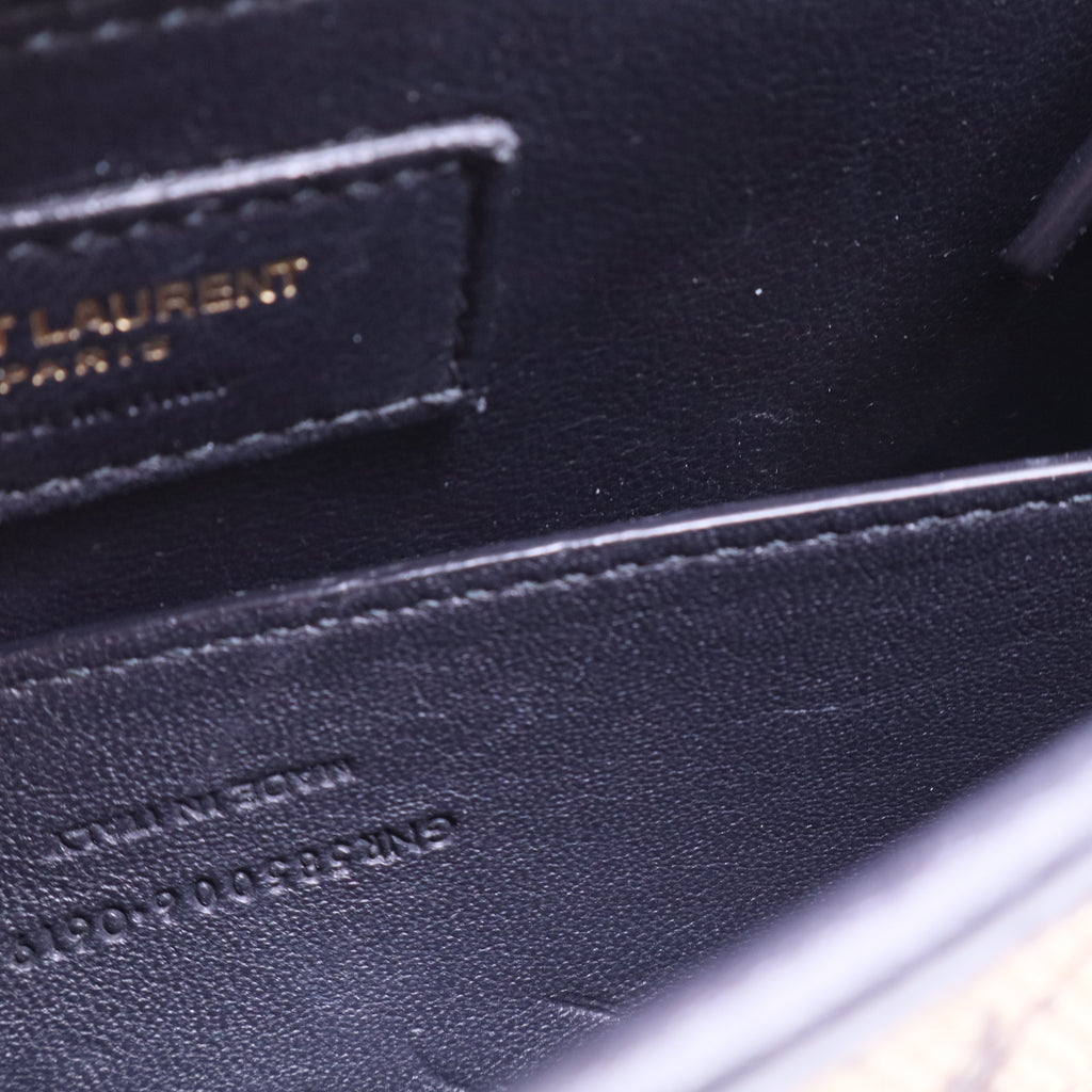 Flap Satchel Monogram All Over Canvas and Leather B20151
