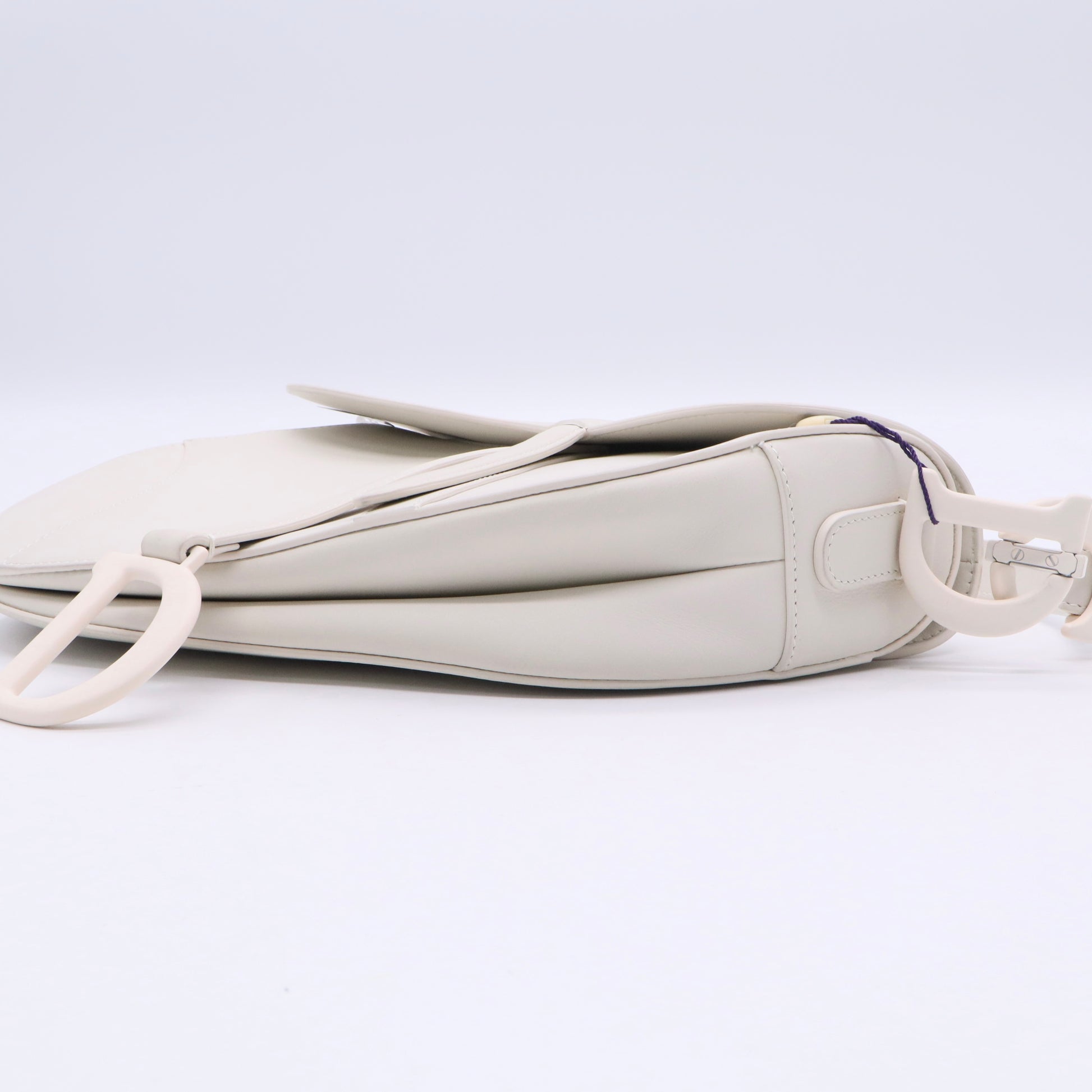 Ultra Matte Saddle Handbag Leather Medium Twins LDJ3499