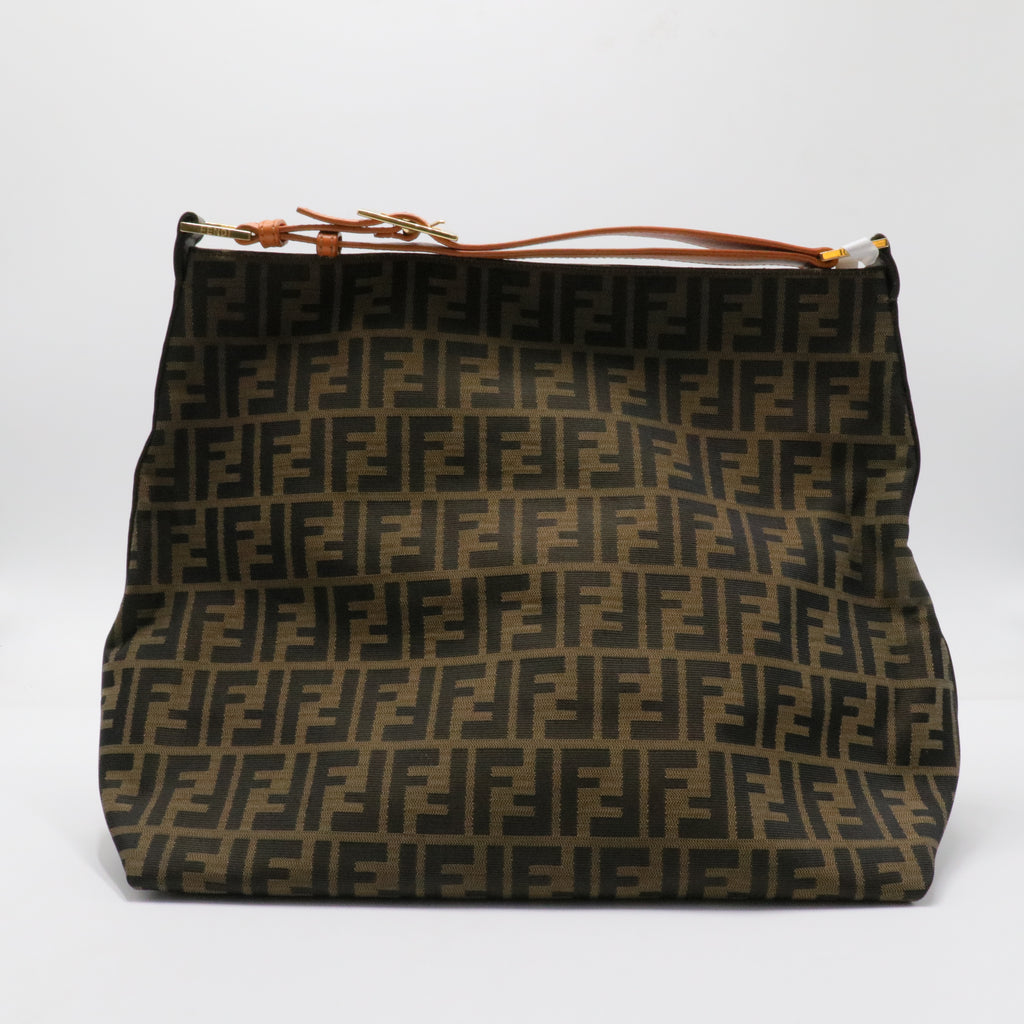 Buckle Strap Hobo Zucca Canvas Large