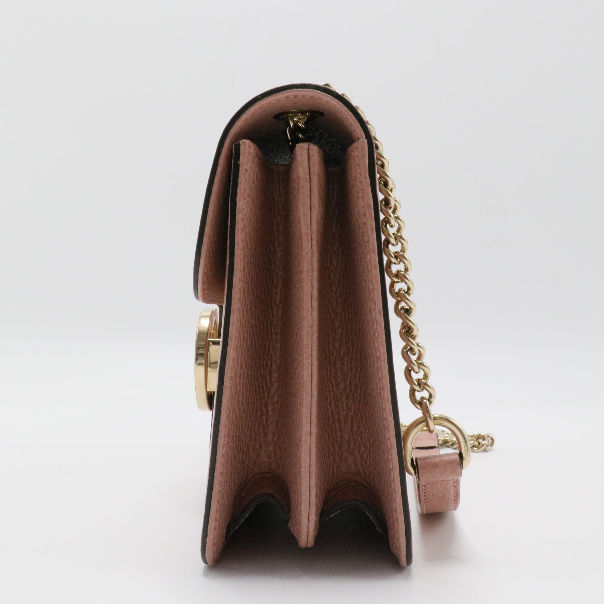 Interlocking Shoulder Bag Leather Small