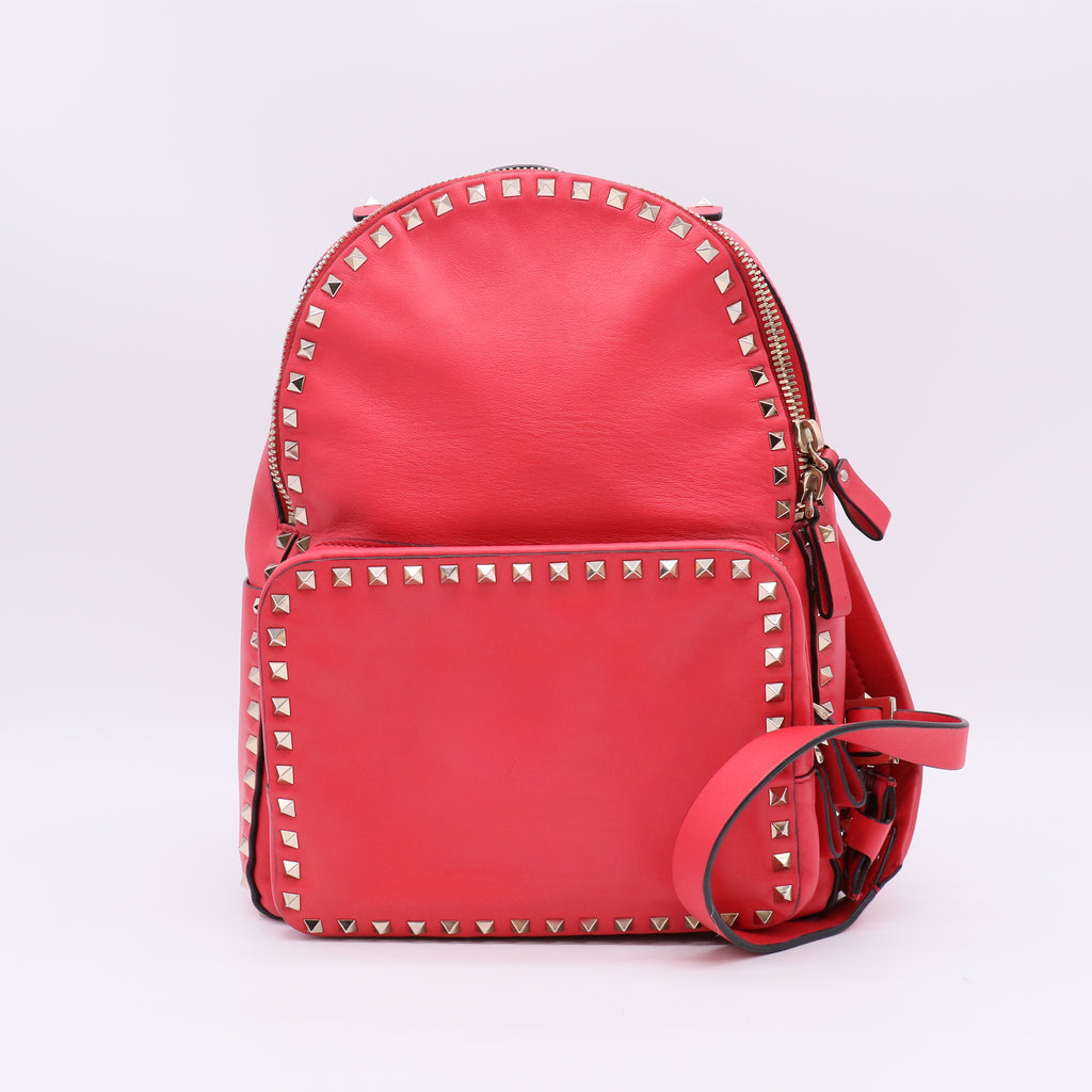 Valentino Garavani Rockstud Backpack twins B22542