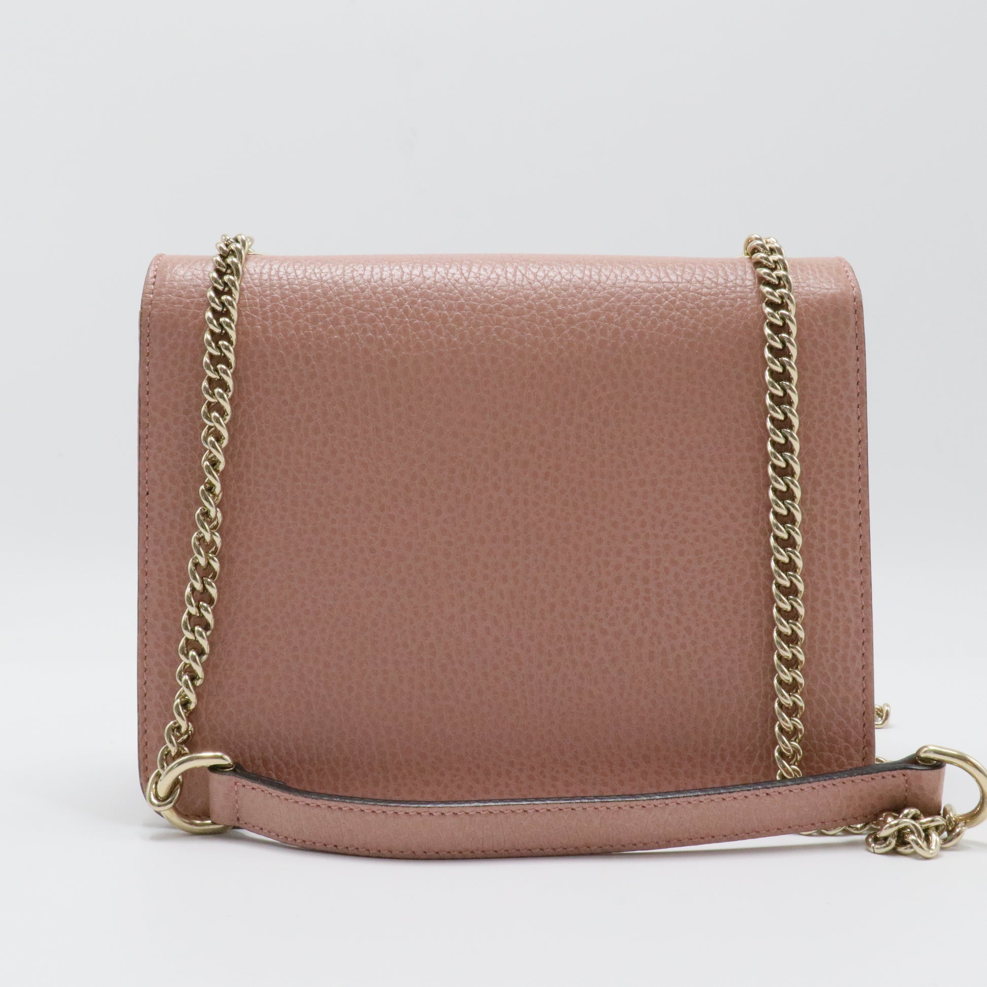Interlocking Shoulder Bag Leather Small