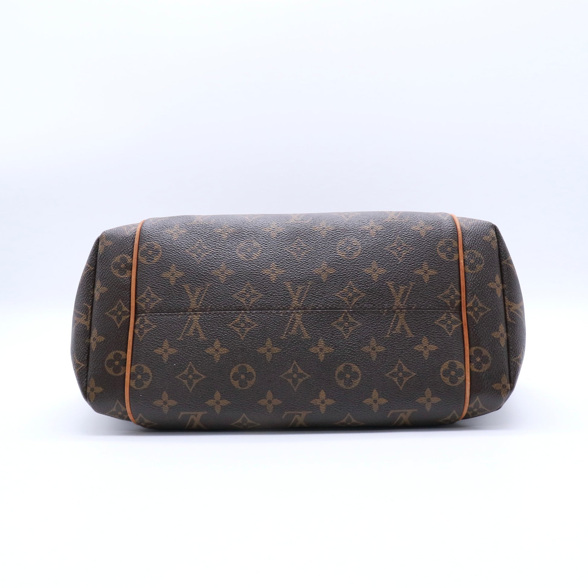 Totally Handbag Monogram Canvas MM Twins