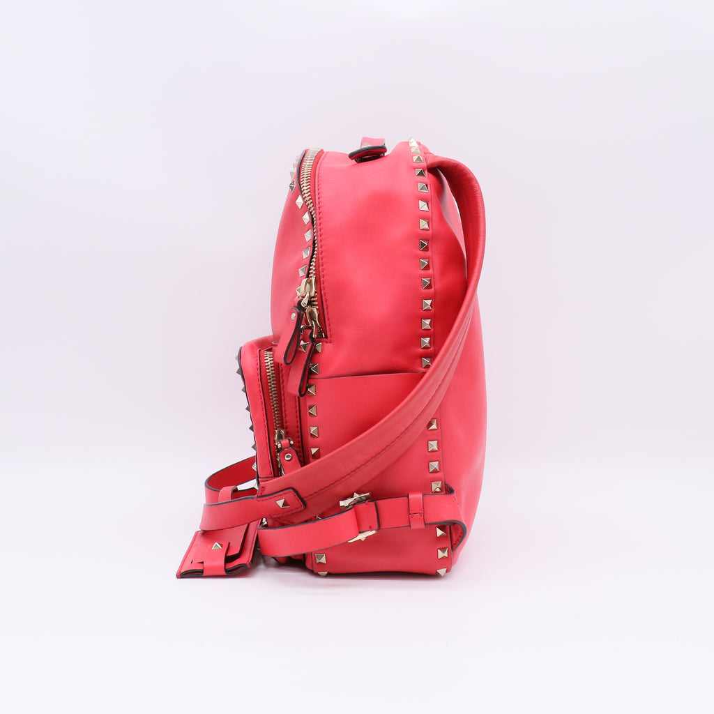 Valentino Garavani Rockstud Backpack twins B22542