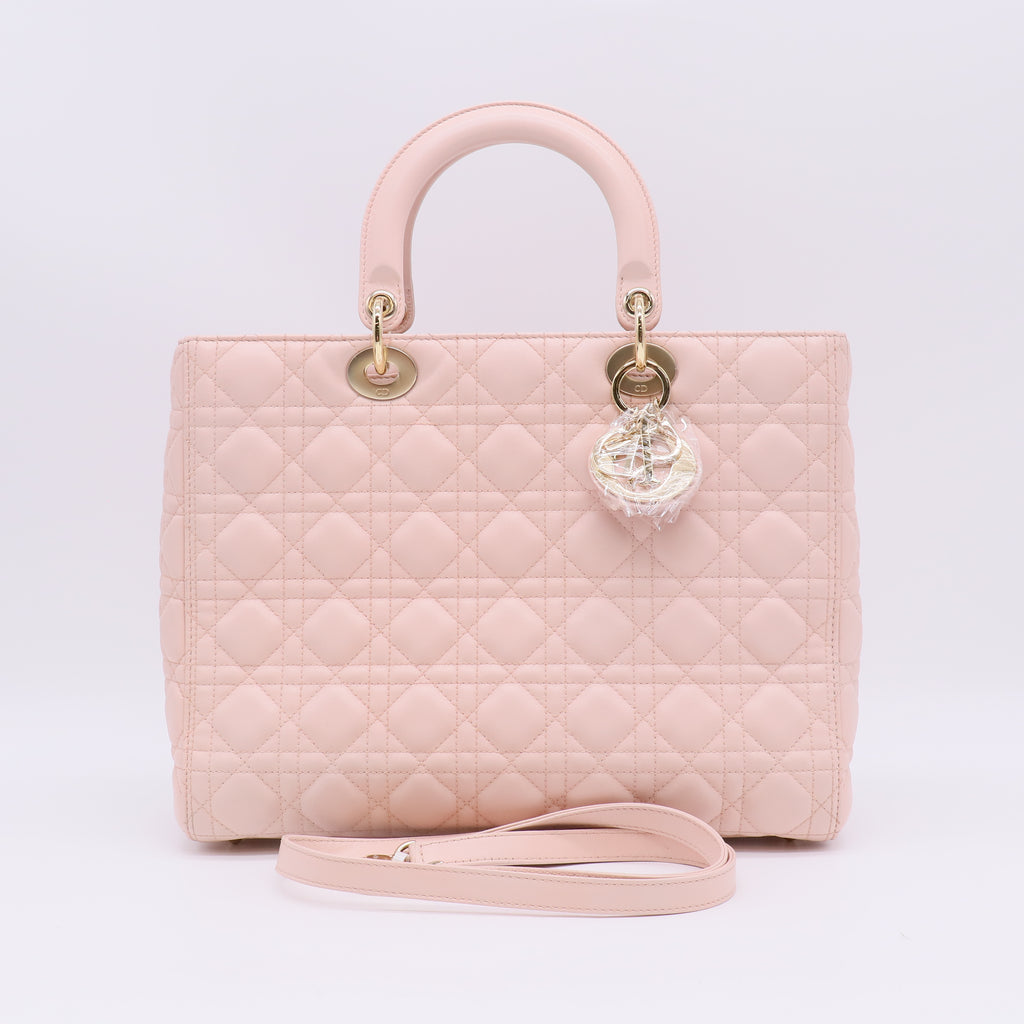 Christian Dior Large Lady Dior Bag twins B23039