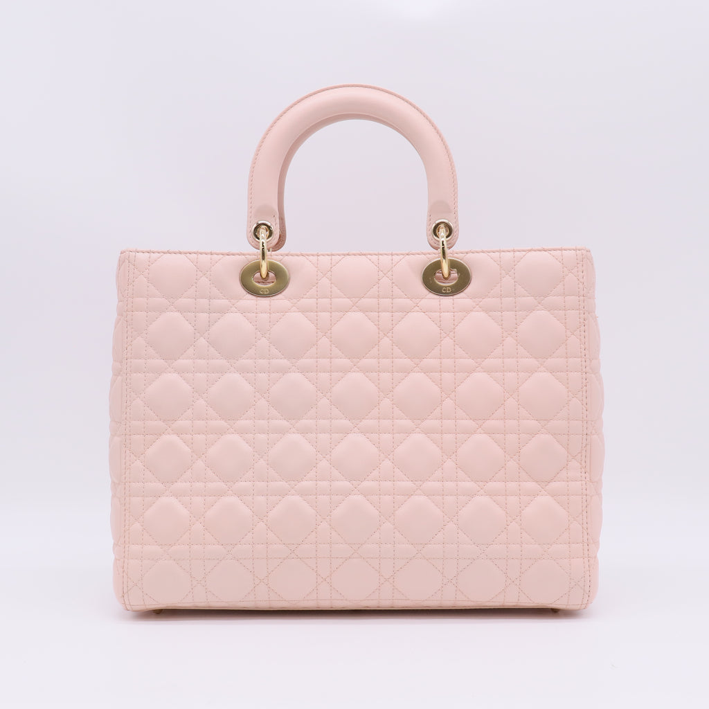 Christian Dior Large Lady Dior Bag twins B23039