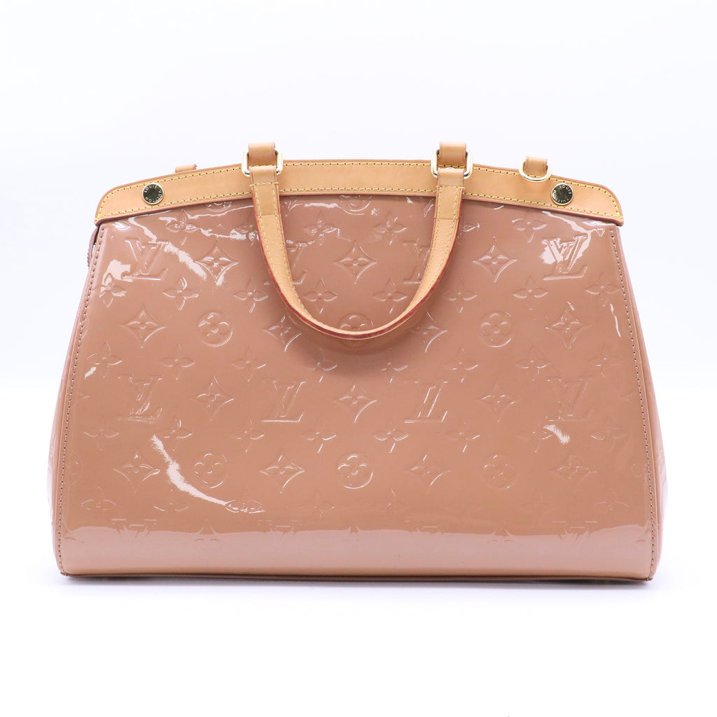 Brea Handbag Monogram Vernis MM Twins