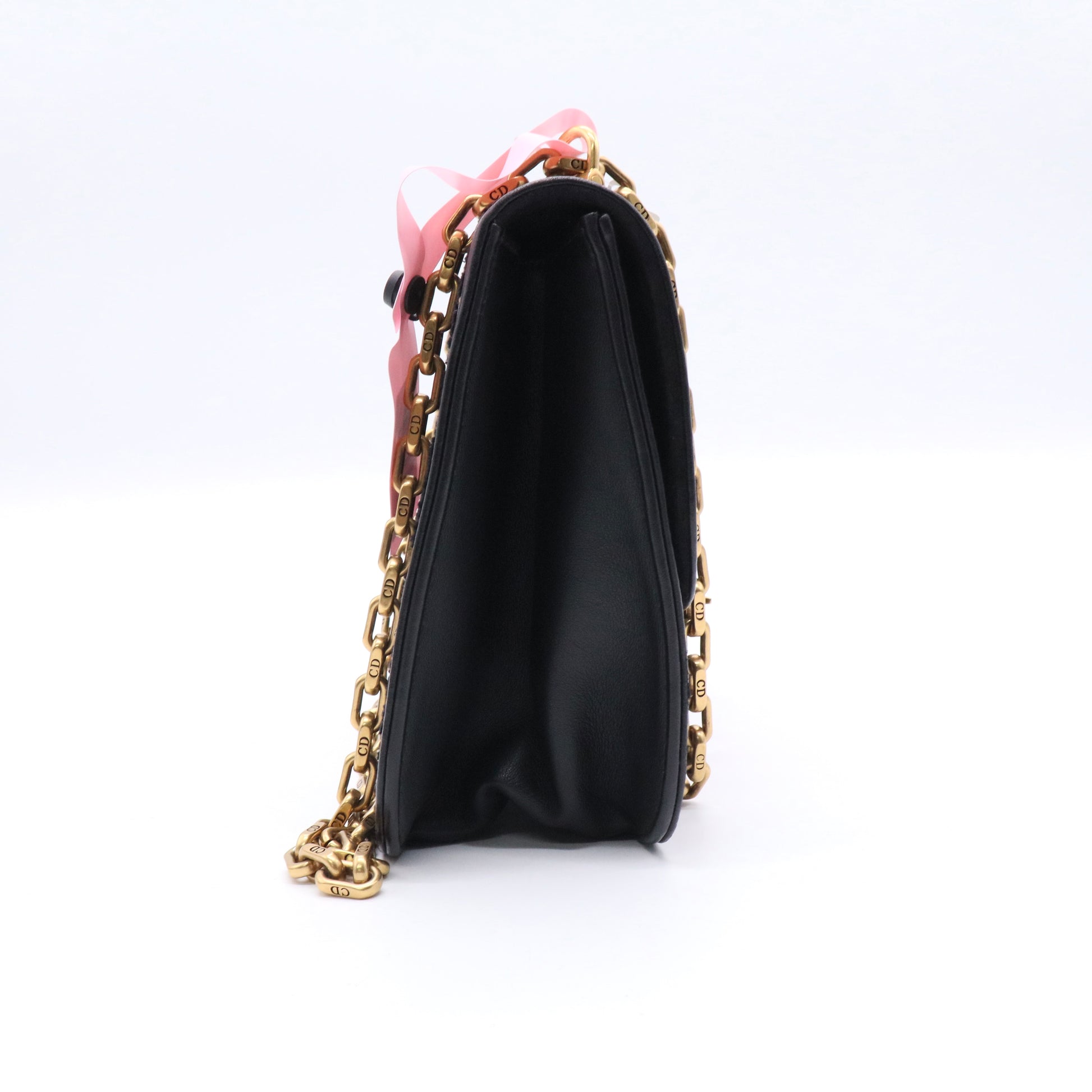 Dioraddict Flap Bag Beaded Leather Small Twins LDJ3501