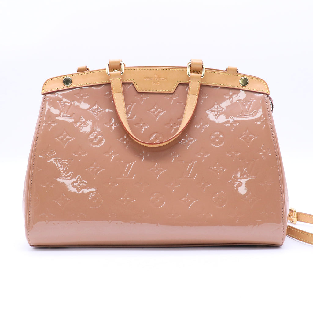Brea Handbag Monogram Vernis MM Twins