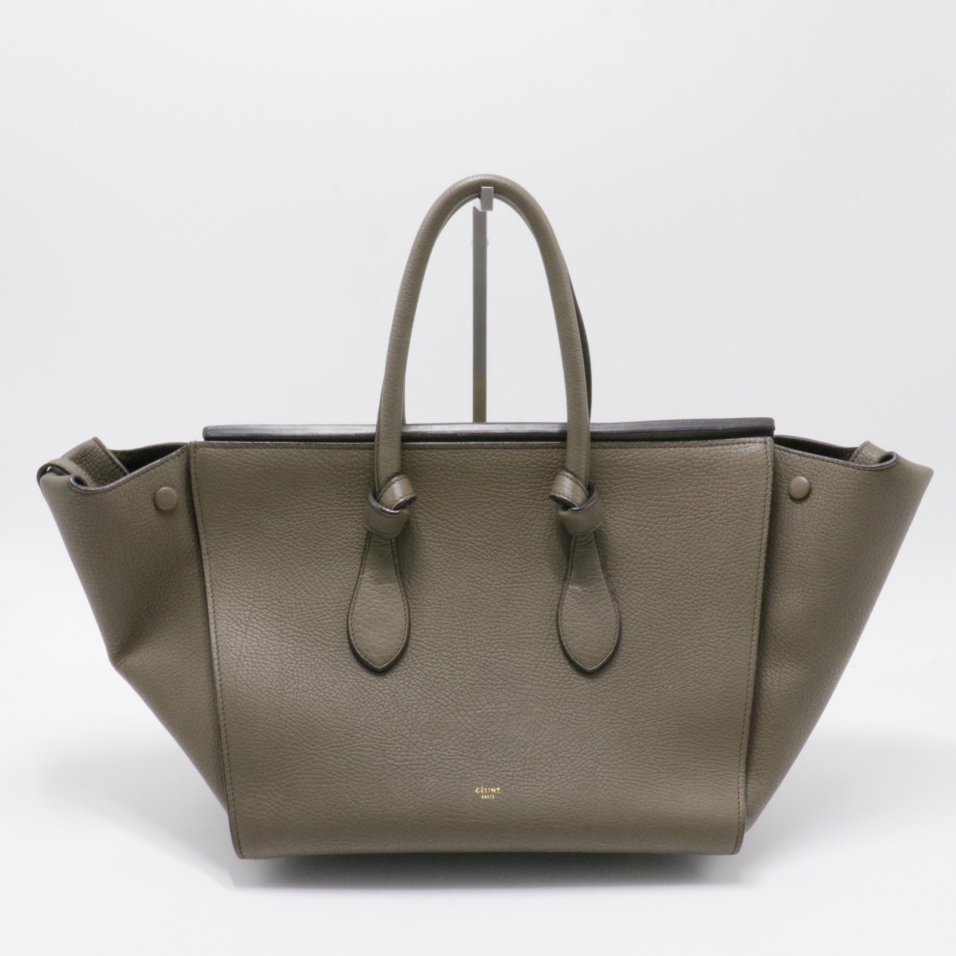 Tie Knot Tote Grainy Leather Medium