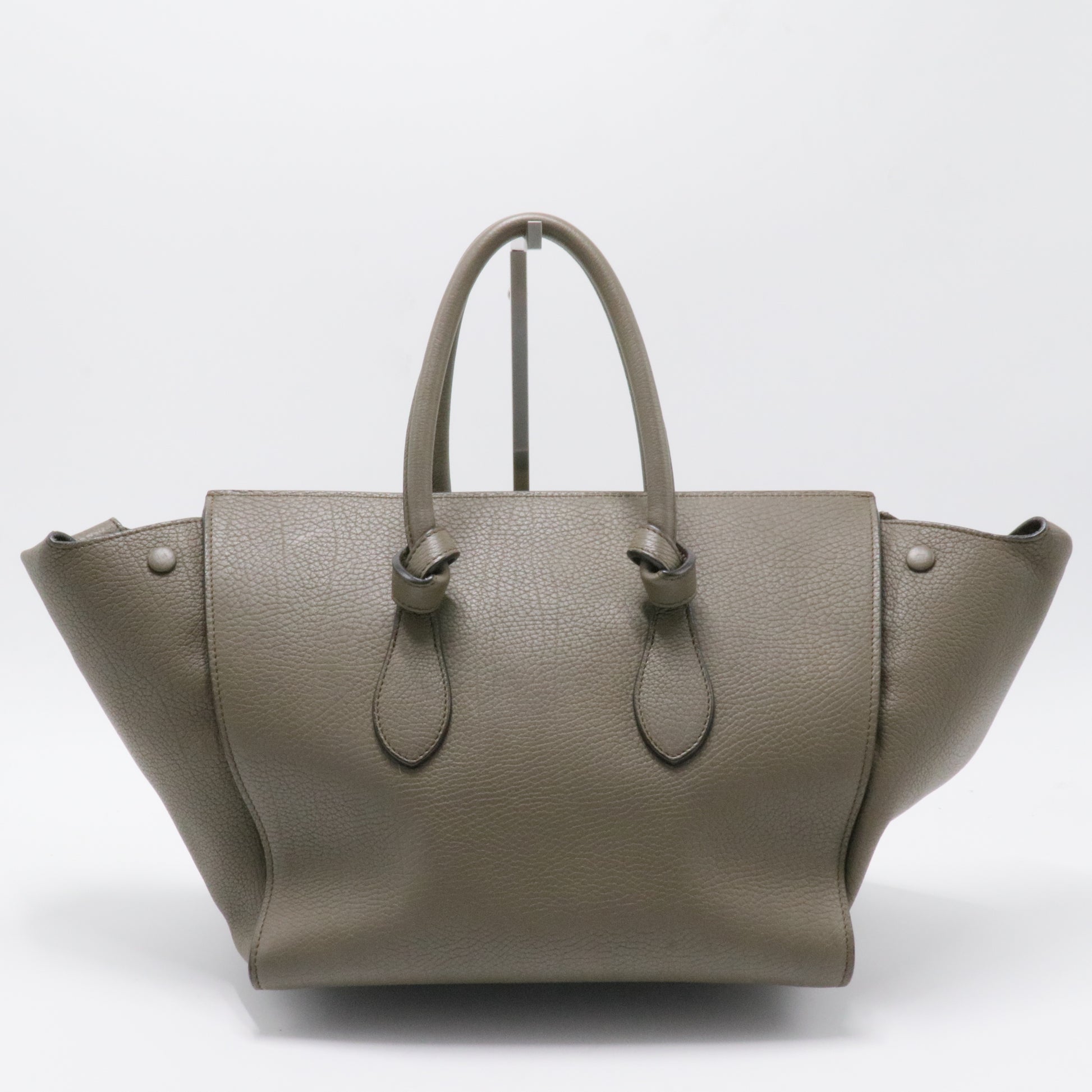 Tie Knot Tote Grainy Leather Medium