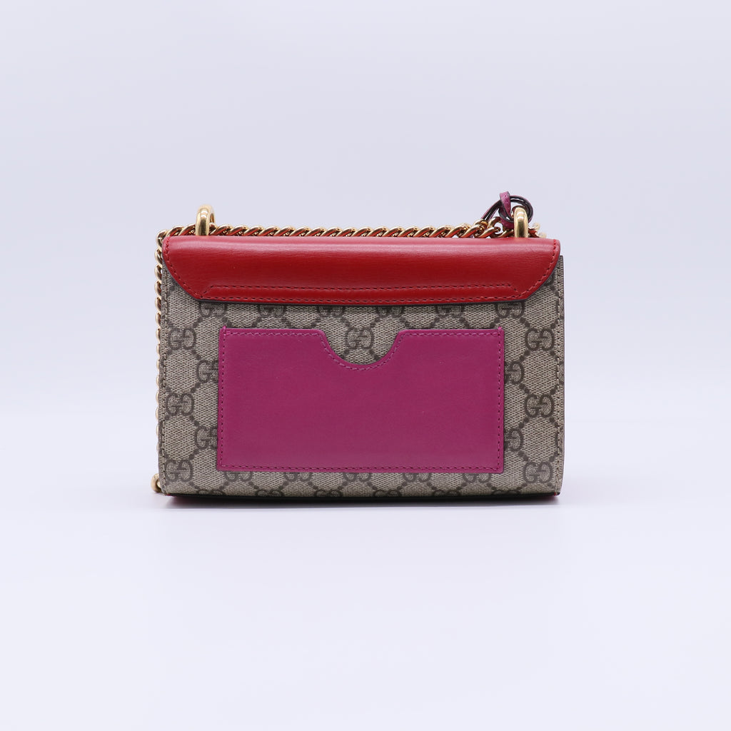 Gucci GG Supreme Small Padlock Shoulder Bag B21837