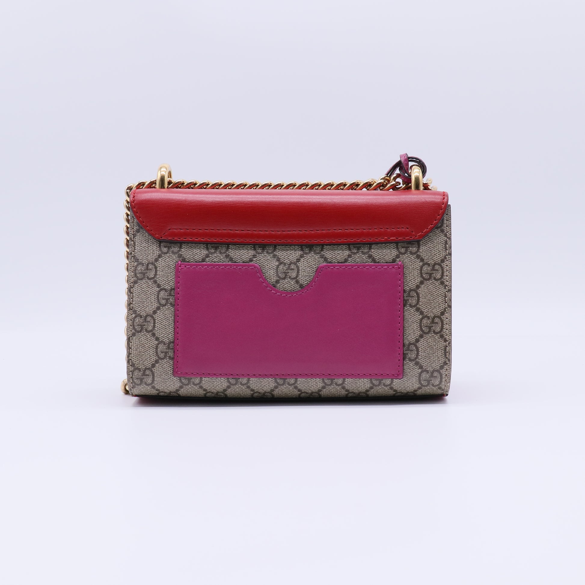 Gucci GG Supreme Small Padlock Shoulder Bag B21837